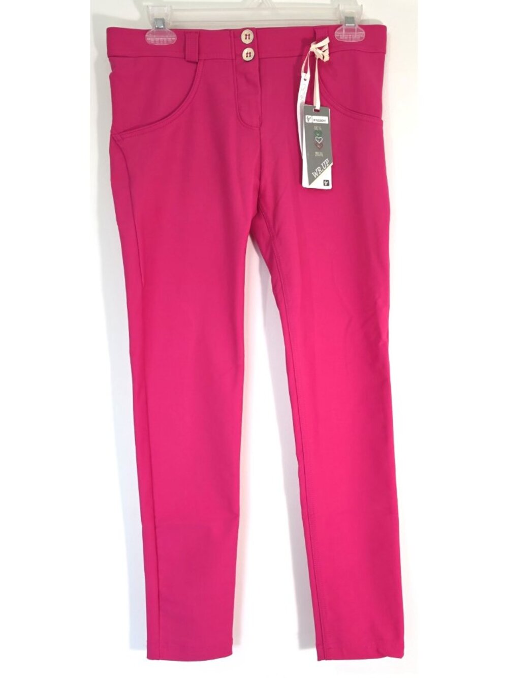 Freddy WR.UP Women's Pants M Hot Pink 7/8 Skinny Shaping Made in Italy